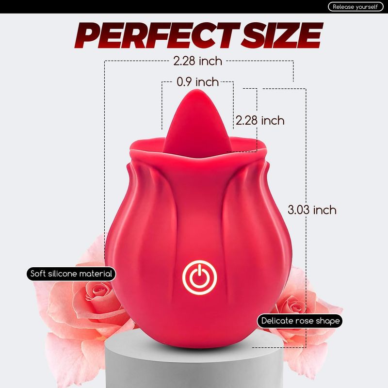 Rose Toy, Newly Upgrade 2025 Mini Rose Viboators Toys 10 Speed Clitioral Sucker Powerful Vibrates Stimulant Tool Vibrateirs For Women Quiet_voghion.com