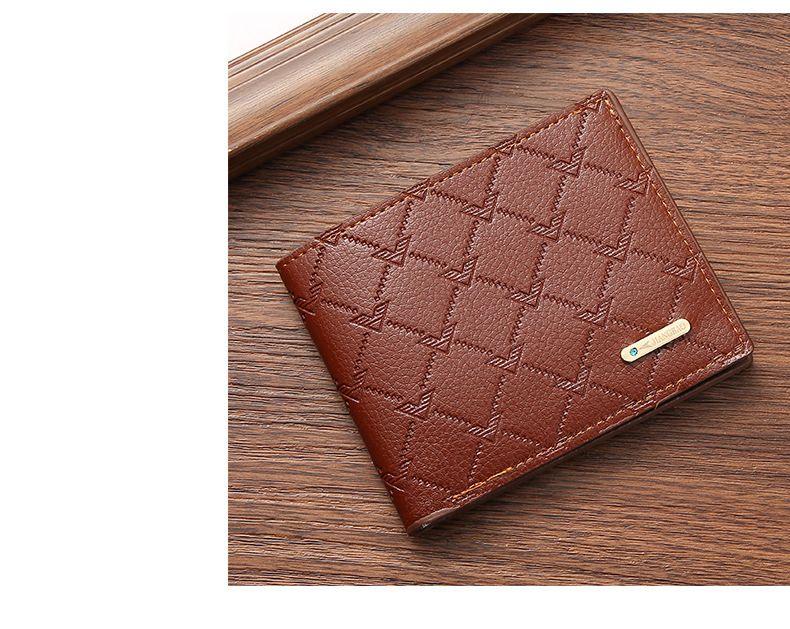 Men's Wallet & Card Cases Pu coin wallet card holder men's wallet short_voghion.com