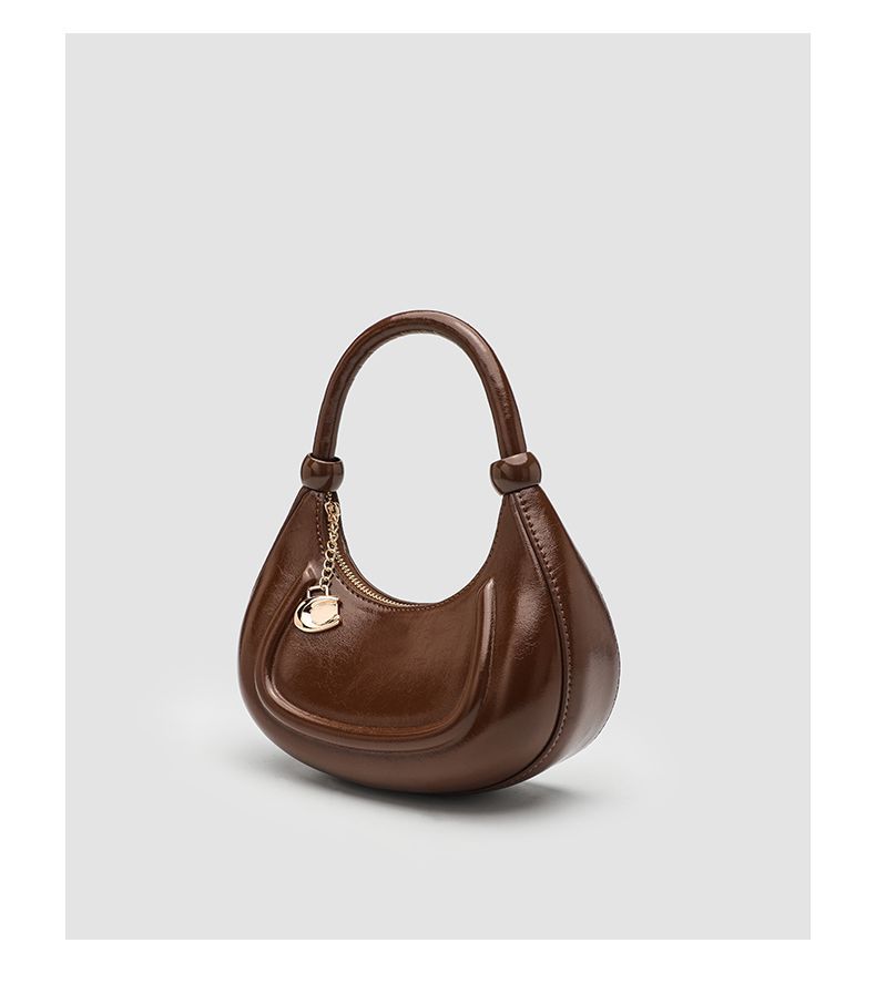 CHARHP&KEJNT Hailey Diary Crescent Women's Small Handbag Single Shoulder Crossbody Bag_voghion.com