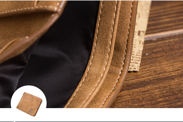 Brieftasche Für Männer Kurze Casual Carteras Business Faltbare Brieftaschen PU Leder Männlichen Billetera Hombre Kleine Zipper Geldbörse_voghion.com
