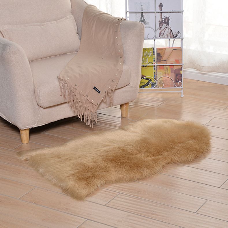 Acrylic Fiber Rug – Soft & Durable Irregular Shaped Carpet For Living Room, Bedroom (Multiple Colors & Sizes, Machine-Woven, Easy To Clean)_voghion.com