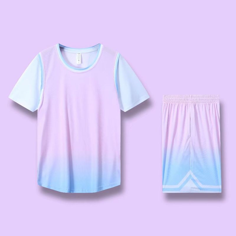 Taobao Short sleeved Basketball Suit Set for College Students Competition Jersey Men's and Women's Printed Team Uniform_voghion.com