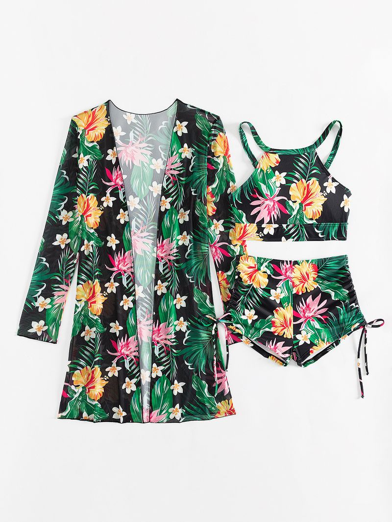 Dameskleding Badpak Driedelig damesboxershort met print_voghion.com
