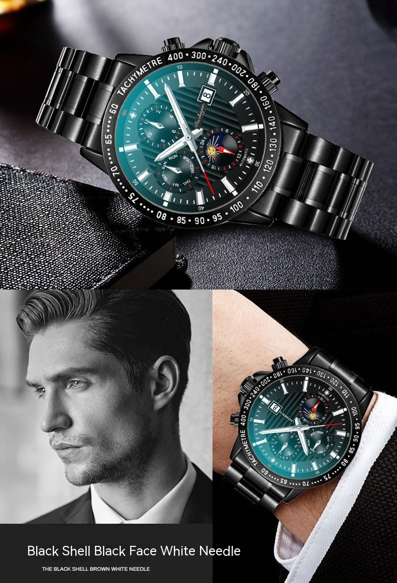 2023 neue Heiße Verkauf Baida Zigarre Wasserdichte Kalender herren Uhr Männer der Trend Mode Einfache Atmosphäre Quarzuhr_voghion.com