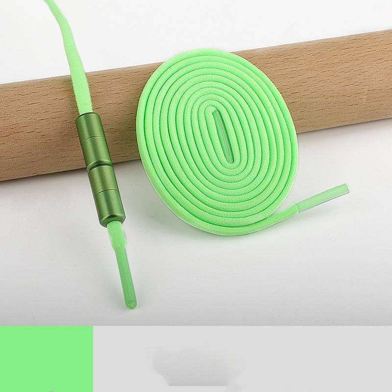 Accessori per scarpe Lacci elastici per scarpe da annodare liberamente Lacci per scarpe elastici colorati in metallo Capsula Fibbie per lacci per scarpe da annodare liberamente per bambini_voghion.com