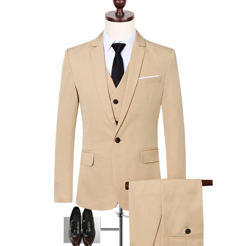 Nuovo vestito da uomo, tre pezzi, business, carriera, classico, formale, piccolo, vestito_voghion.com