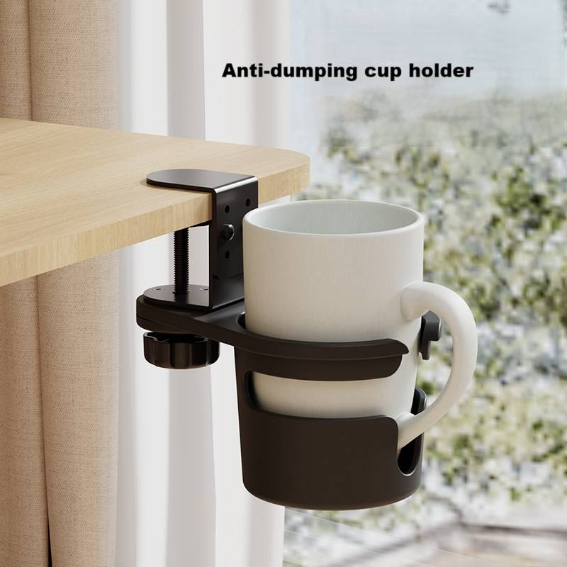 Desktop-Wasserbecher-Rack-Lagerregal Anti-Kipp-Stanzfreies Kaffee-Milch-Tee-Cola-Anti-Dumping-Fester Becherhalter-Lager_voghion.com