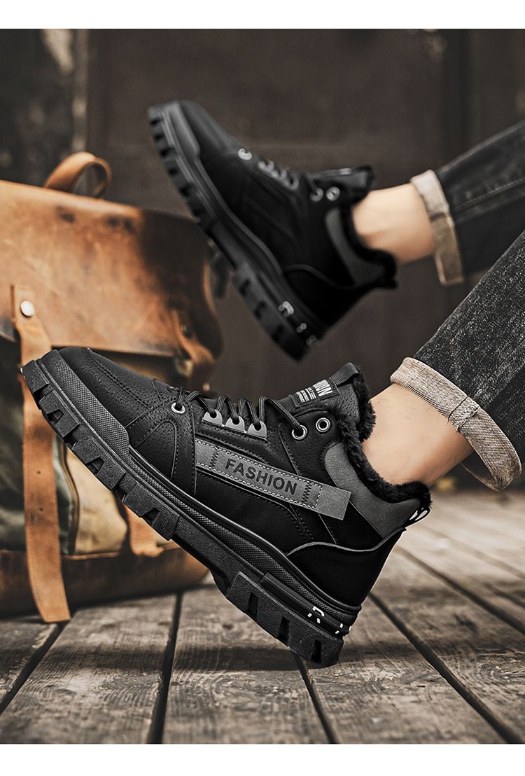 "2025. Autumn/Winter Warm Shoes, Men's Board Shoes, Sporty And Casual Men's Shoes._voghion.com