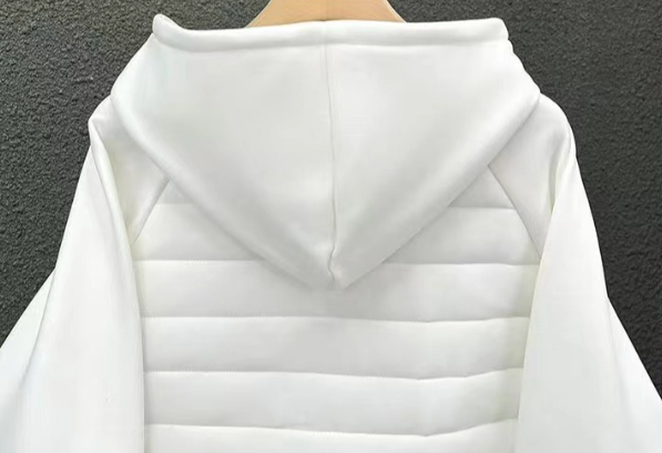 Abbigliamento da uomo Nuovo giubbotto invernale da uomo, tessuto siliconico Paris 002, piumino trapuntato con maniche in maglia termosaldata_voghion.com