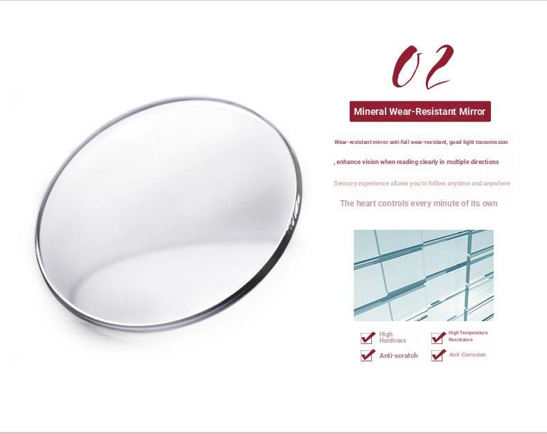 Elegante orologio al quarzo da donna – Orologio alla moda con cinturino in vera pelle da 37 mm e dettagli decorativi (opzioni bianco/oro rosa)_voghion.com