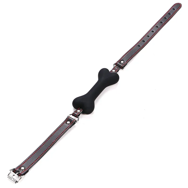 Zacht harnas siliconen hondenbot bal open mond bdsm bondage slaaf gag producten sm seksspeeltjes voor vrouwen adulttoy_voghion.com
