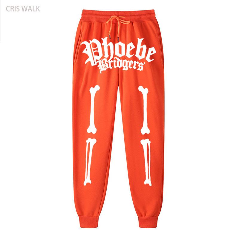 Men's Y2K Retro Streetwear Sweatpants Unisex Loose Fit Joggers With Drawstring & Letter Print (S-XXXL, 12 Colors)_voghion.com