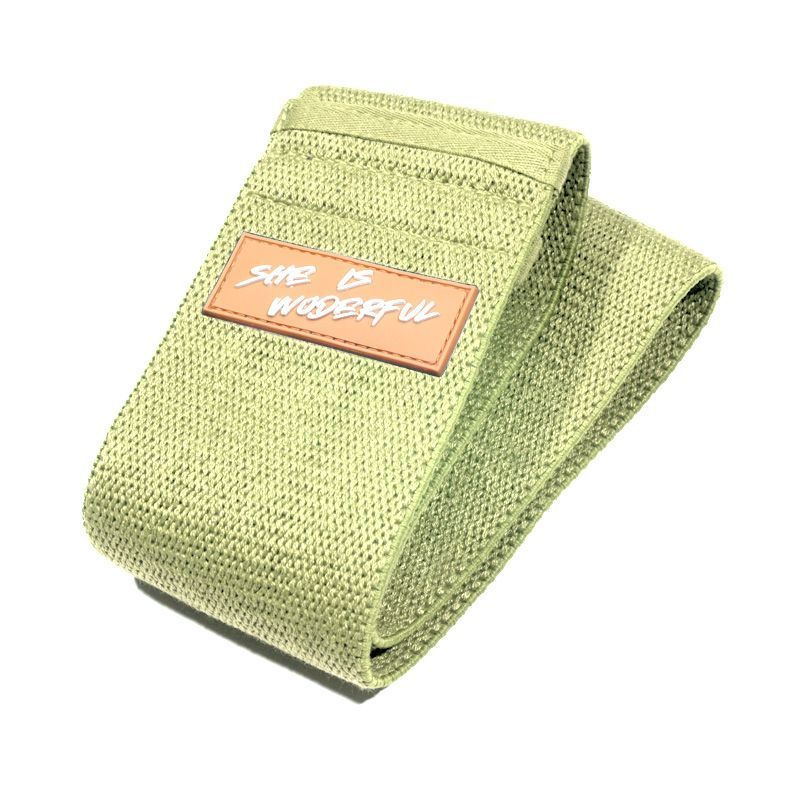 Knitted Elastic Glute Stretch Leg Exercises, Non-Slip Resistance For Strength Training, Fitness Yoga Hip Band_voghion.com