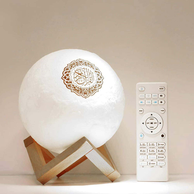 Koran Moonlight Haut-parleur Bluetooth Coran avec télécommande_voghion.com