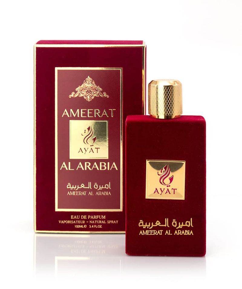 Ayat Perfumes Eau De Parfum Pour Femme 100 ml Parfum Oriental Arabe – Fabriqué et conçu à Dubaï, Émirats arabes unis,_voghion.com