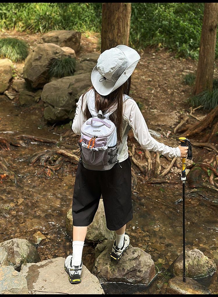 Leichter Outdoor-Wandersport-beiläufiger Doppelschulter-Unisex-Reiserucksack-Studenten-kleiner Schulranzen_voghion.com
