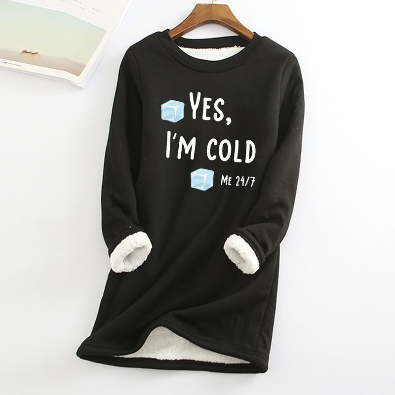 Abbigliamento donna autunno e inverno nuovo velluto caldo fondo serie stampata_voghion.com
