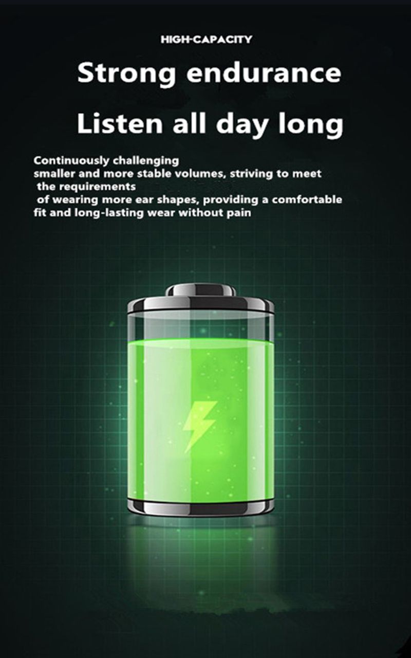 GD28 Single-ear Clip TWS Headphones BT5.3 Ear Clip Lightweight Business Sports Game Headphones with Microphone Noise Reduction_voghion.com