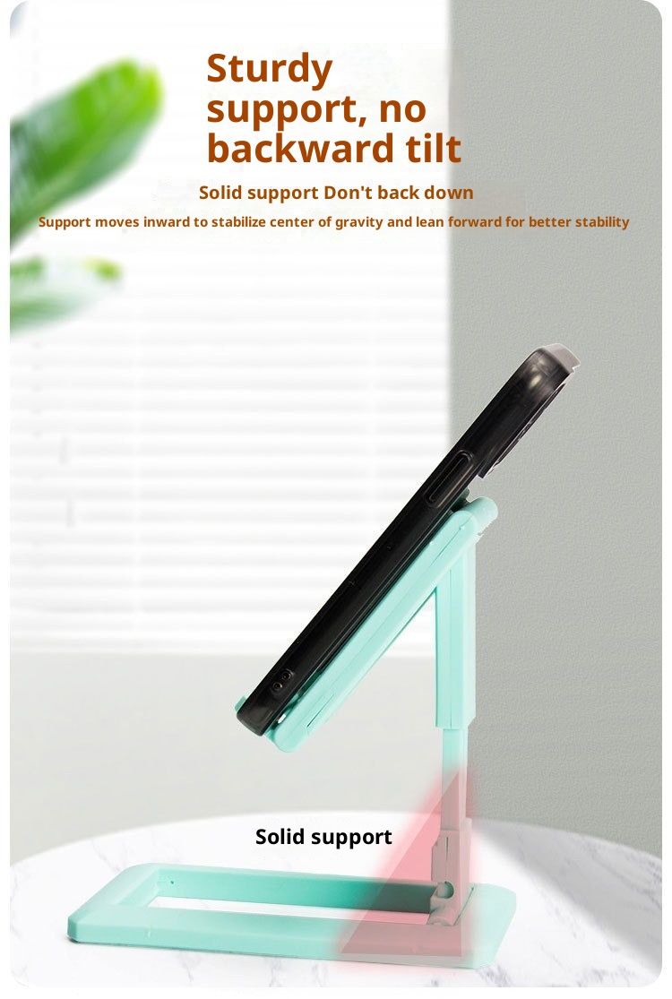 Lazy Folding Phone Cross-Border Creative Adjustable Transformable Telescopic Live Streaming Portable Tablet Desktop_voghion.com