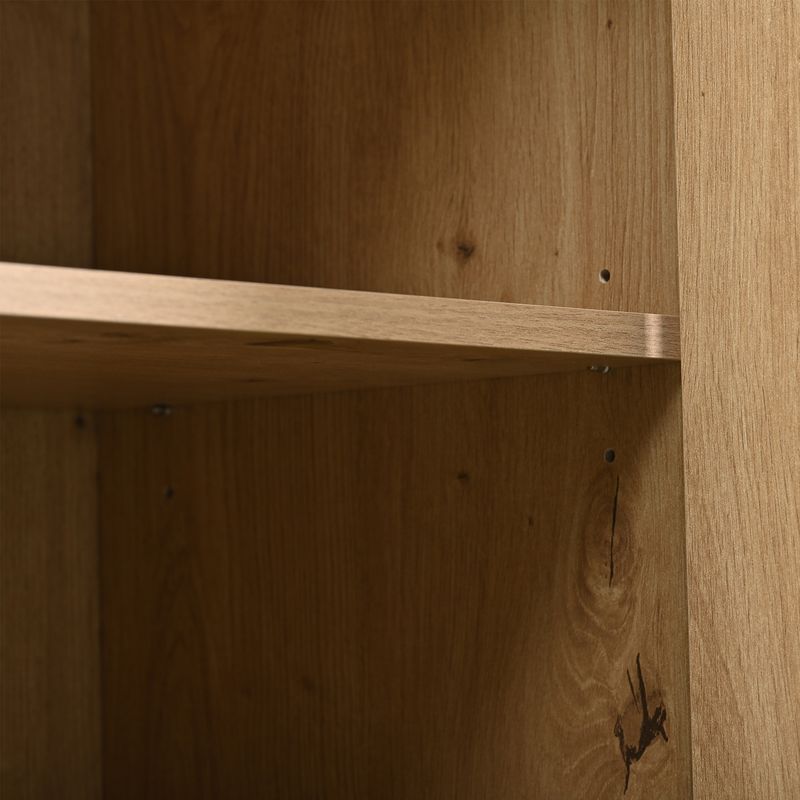 Buffet industriel trois portes et trois tiroirs, meuble de rangement multifonctionnel avec poignées en métal, armoire de cuisine, meuble de rangement pour chambre, salon et bureau, 150 x 35 x 75,9 cm_voghion.com