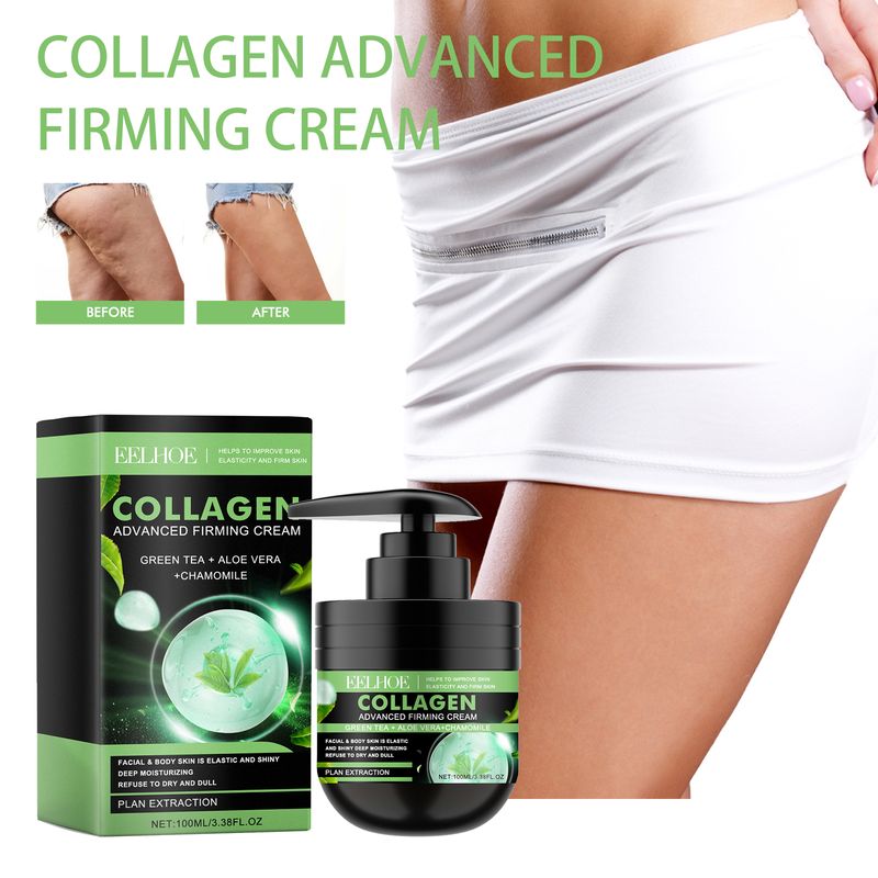 EELHOE Collagen Advanced Firming Cream, Whole Body Moisturizing Improve Dry Rough Tender Fine Smooth Firming Cream_voghion.com
