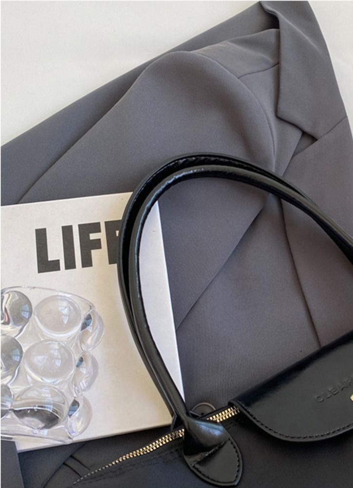 Women's Large Capacity Nylon Cloth Bag New Versatile One Shoulder Fashion Commuter Handheld Korean Edition Bag_voghion.com