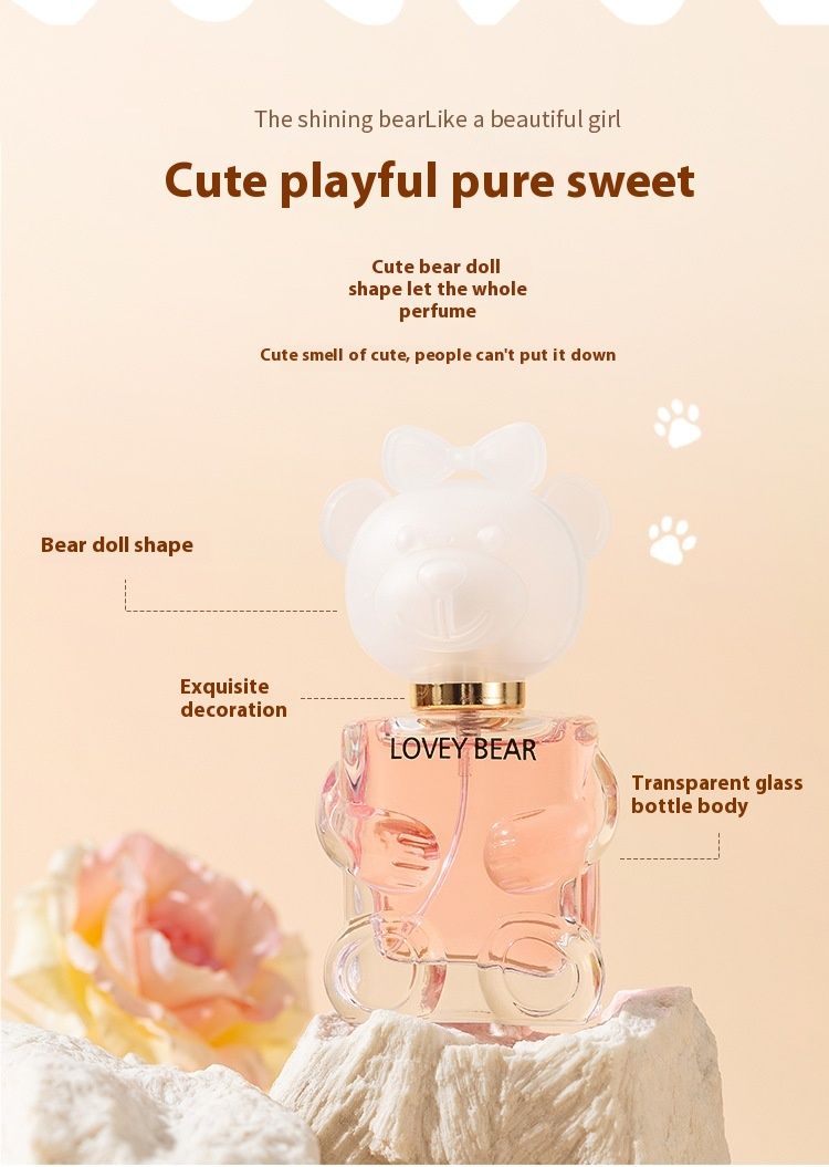 Patty Goody Bear Case Women's Perfume Lasting Fragrance 30ml Perfume_voghion.com