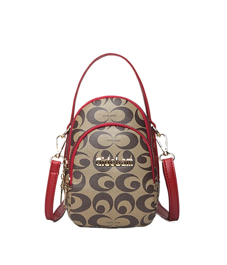 Three-layer Mobile Phone Small Bag, Women's Bag, Messenger Bag, Versatile Soft Leather Bag, Shoulder Bag, Handbag._voghion.com