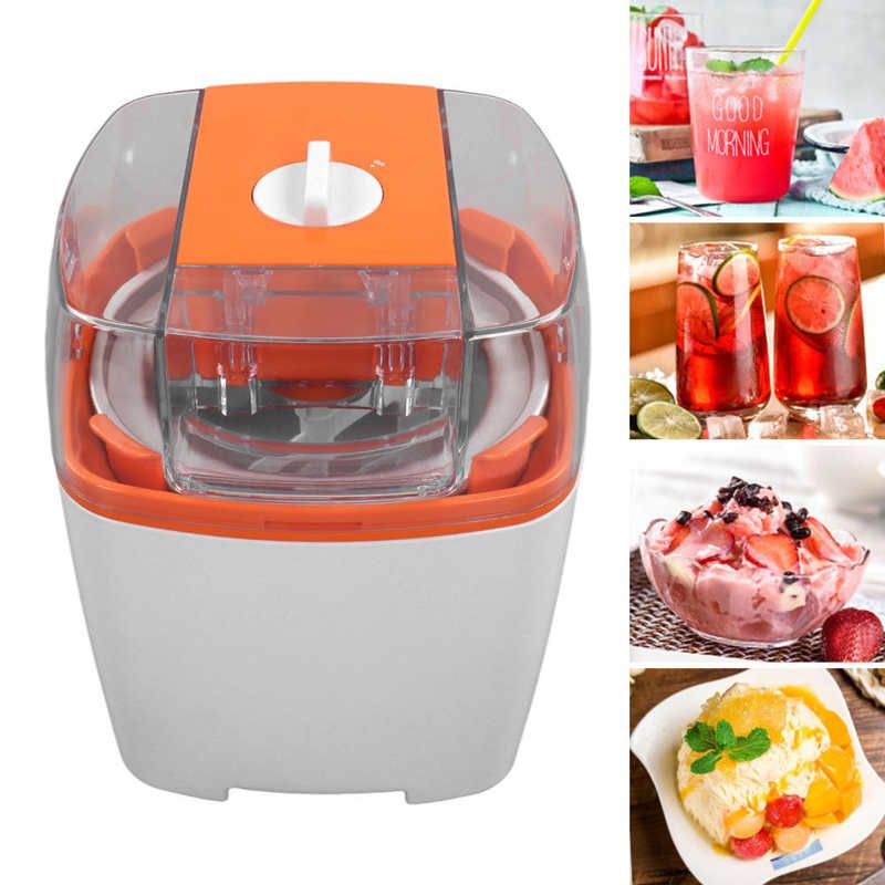 1500ml Automatic Ice Cream Maker Dessert Making Machine with Transparent Upper Cover Home Fruit Ice Cream Maker_voghion.com