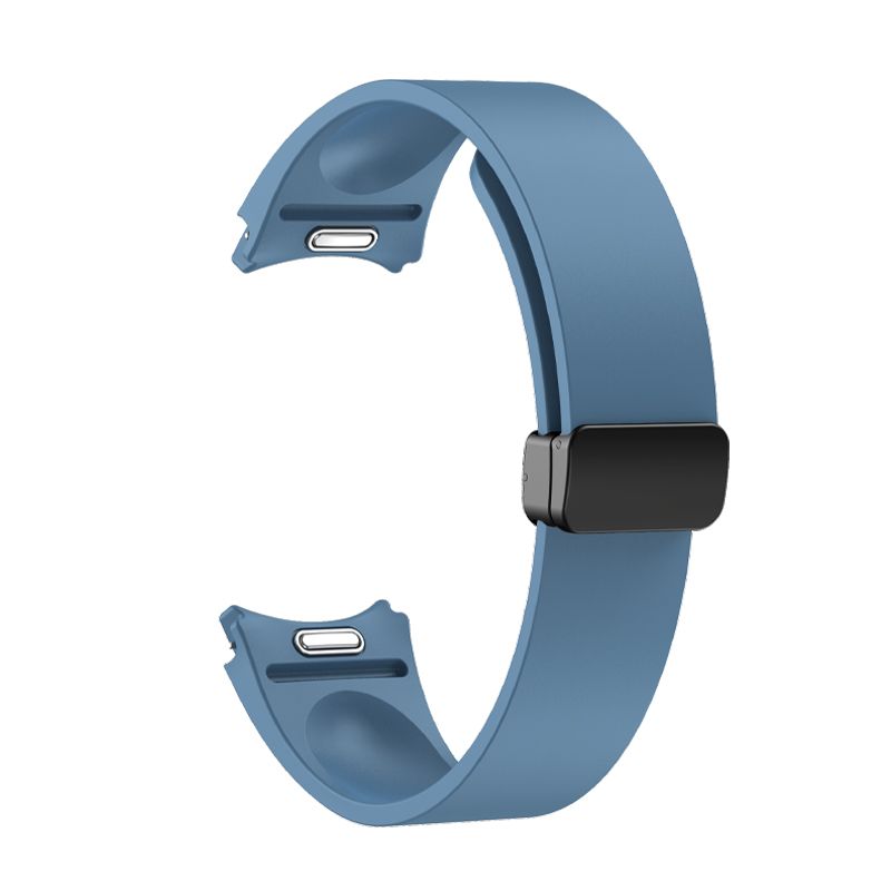 Samsung Watch 6 20 mm-es férfi mágneses összecsukható csattal ellátott szilikon alkalmi divatos óraszíj_voghion.com