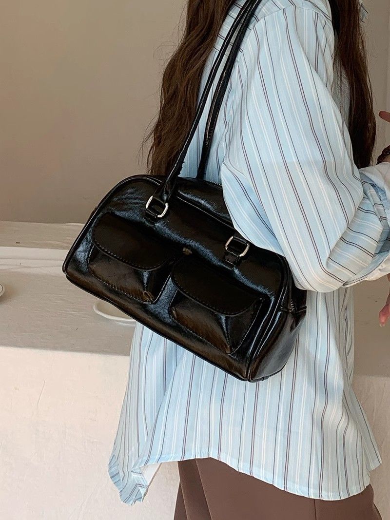 2024 Nuova moda donna estate e autunno tutto-fiammifero portatile piccola borsa quadrata_voghion.com