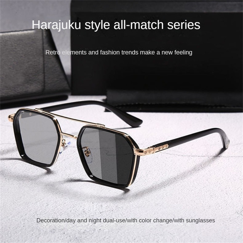 Cycling Su Square Metal Glasses Men Women Eyeglass Fashion Oversized Retro Punk Glasses Oculos De Sol Fishing_voghion.com