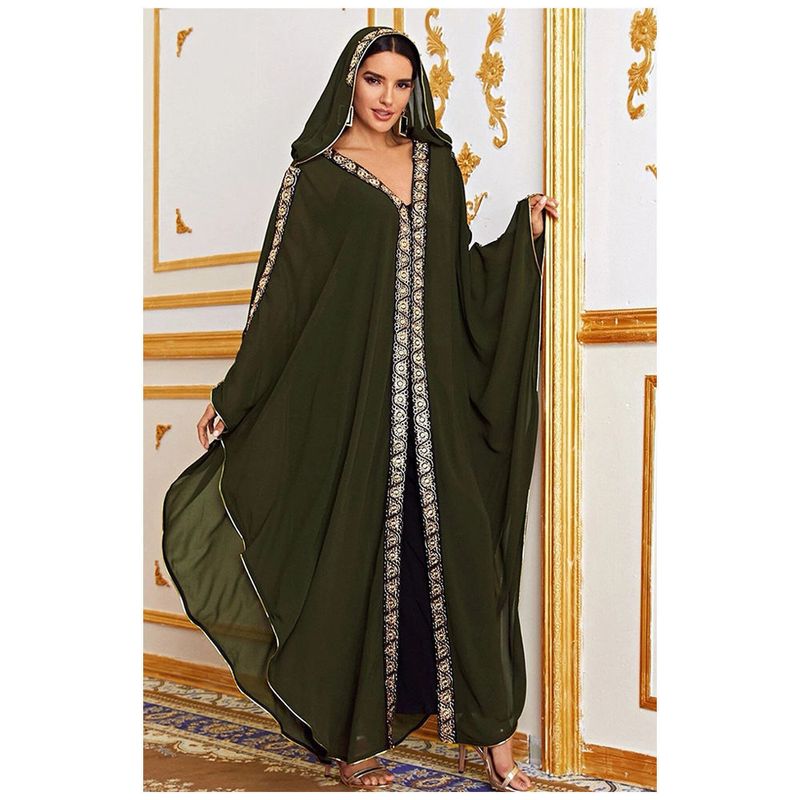 Women's Clothing Dress Small Fragrance Fashion French Romantic Classical Ethnic Style Loose Shawl For Girls_voghion.com