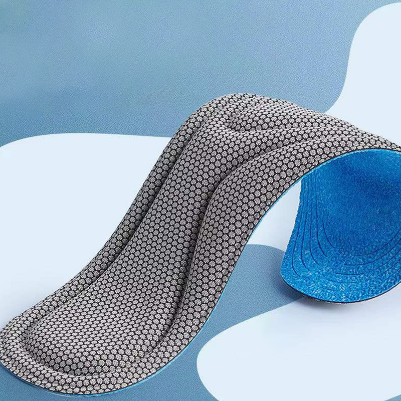 4 stuks traagschuim orthopedische inlegzolen voor antibacteriële ontgeuring zweetabsorptie inzetstuk sportschoenen hardlooppads_voghion.com