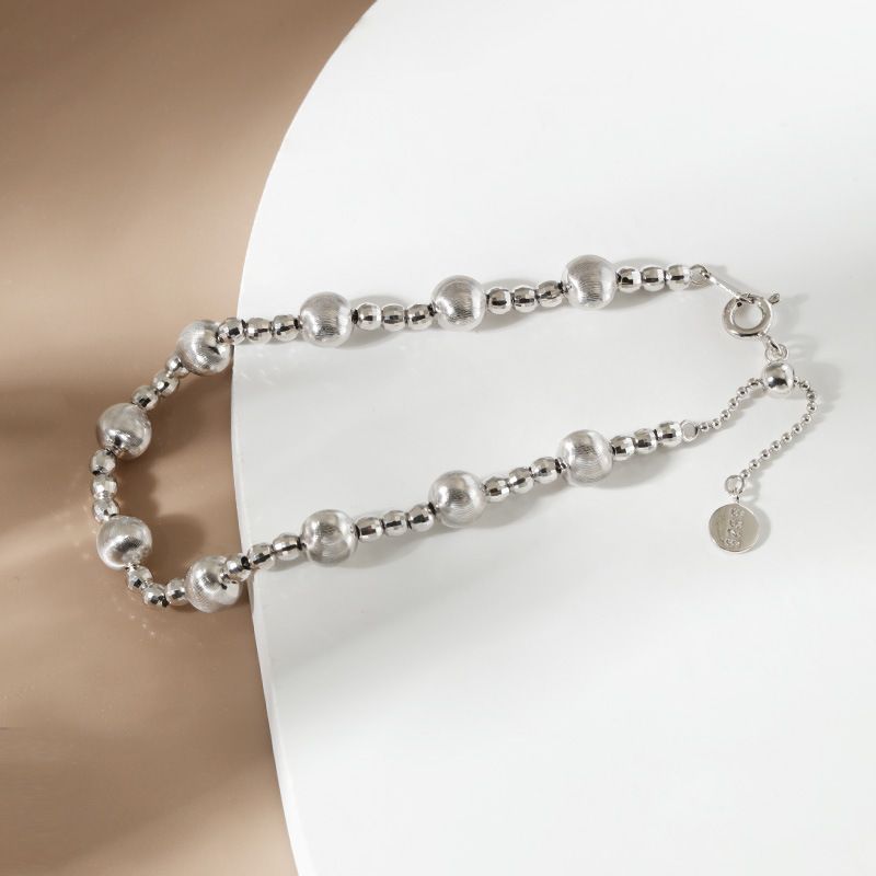 Sterg Sier Cat Eyeball Shining Advanced Sense Verstellbares Armband für Damen, schlichtes antikes Design, personalisierter INS-Stil_voghion.com