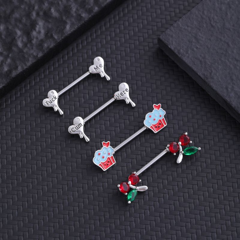 Damen Schmuck Zirkon Nippel Ring Geölt Nippel Ring Nippel Stud Piercing Schmuck_voghion.com