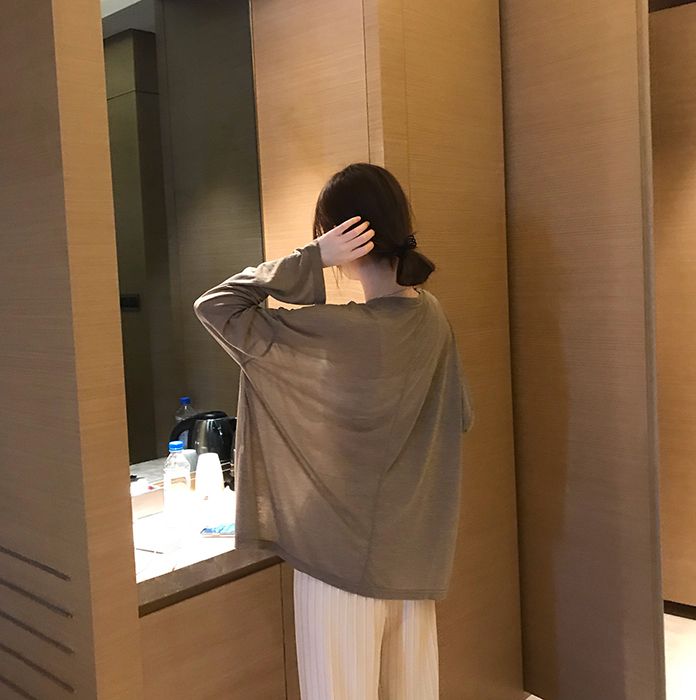 Maglietta con protezione solare Lazy Drape in tulle con aria condizionata_voghion.com