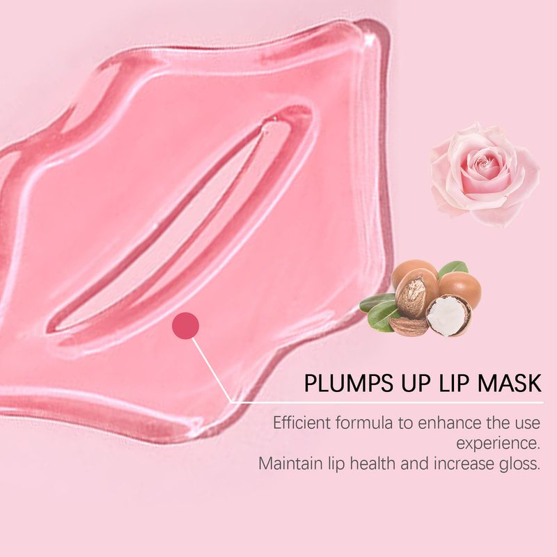 Feuchtigkeitsspendende Lippenmaske, doppelte Lippenbefeuchtung und feuchtigkeitsspendende Lippenreparatur, feuchtigkeitsspendende Lippenmaske_voghion.com
