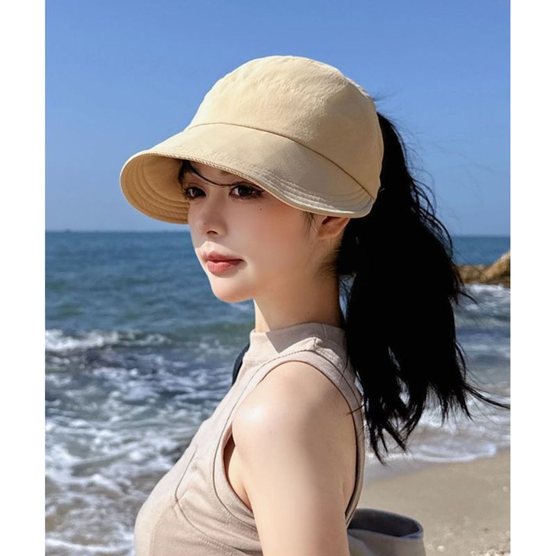 Cappello da pescatore dello stesso stile Zhao Lusi, da appendere, con maschera, protezione solare, snellente per il viso, ad asciugatura rapida, aperto all'esterno_voghion.com