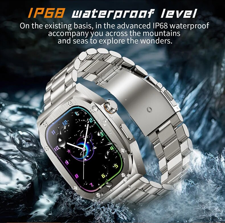 Neue Z79 Max Smartwatches für Männer Smartwatch 2023 Buletooth Call Blutsauerstoffüberwachung 1,83" HD-Bildschirm Wasserdichte Smartwatch_voghion.com