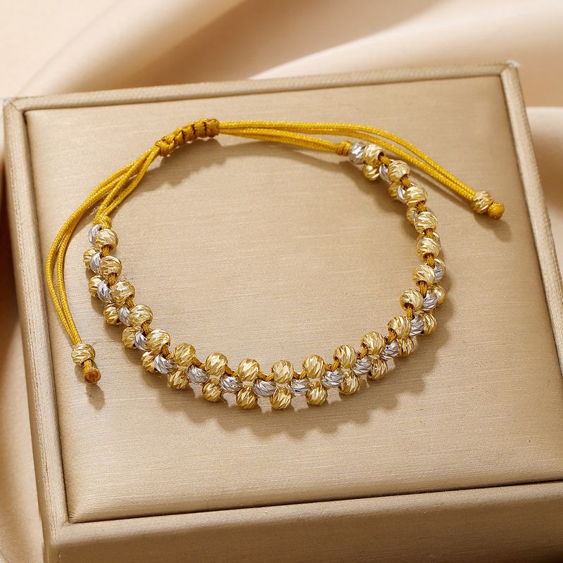 Braccialetto di perline fatto a mano in stile etnico bohémien, per l'uso quotidiano di uomini e donne._voghion.com