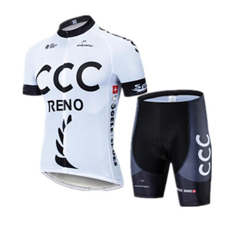 CCC Team Style Sommer Kurzarm Atmungsaktives Radtrikot Outdoor-Ausrüstung Downhill-Shirt_voghion.com