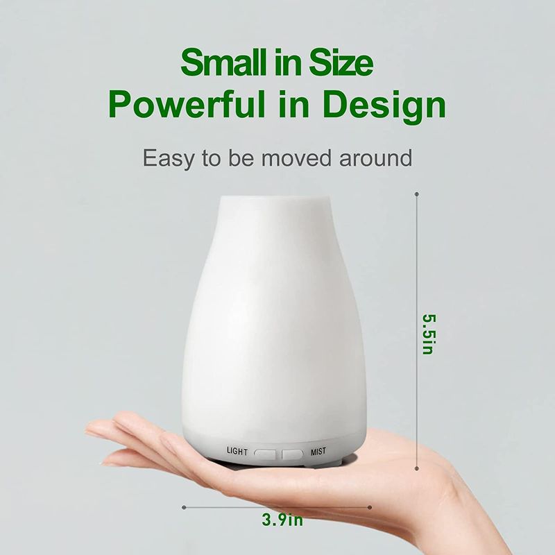 Aroma-Diffusor, Diffusor für ätherische Öle, USB, Schlafzimmer, Zimmer, Ultraschall-Aromatherapie-Luftbefeuchter, 100 ml, zeitgesteuertes Spray_voghion.com
