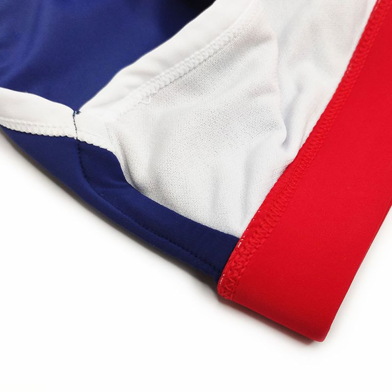 Maillot de bain sexy uni pour homme UXH avec bonnet, short de plage triangulaire tridimensionnel simple à séchage rapide_voghion.com