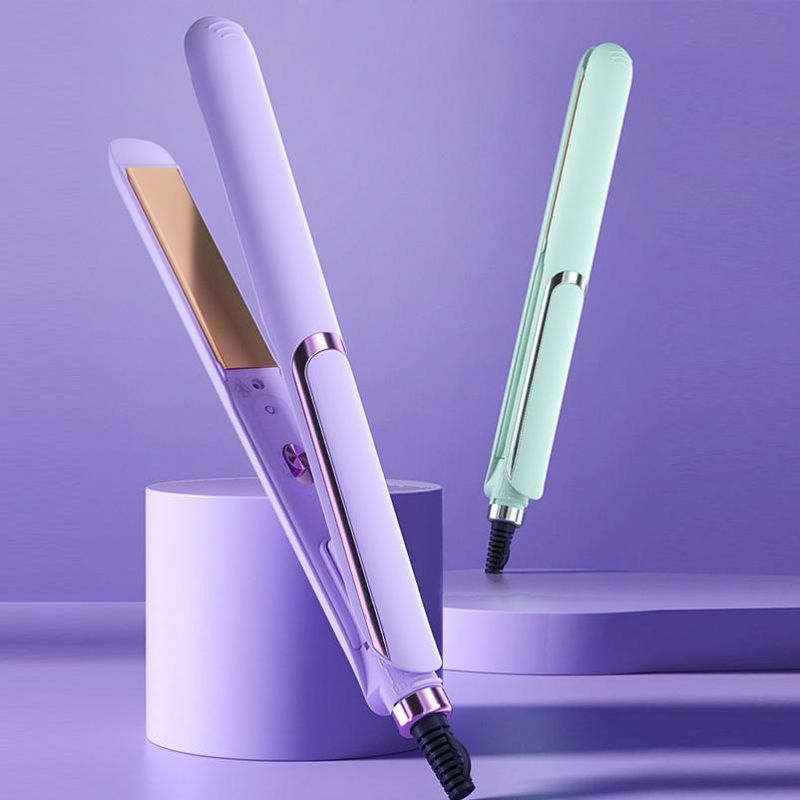 Hot Air Simply Straight Ceramic Straightener Brush Hair Straightening_voghion.com