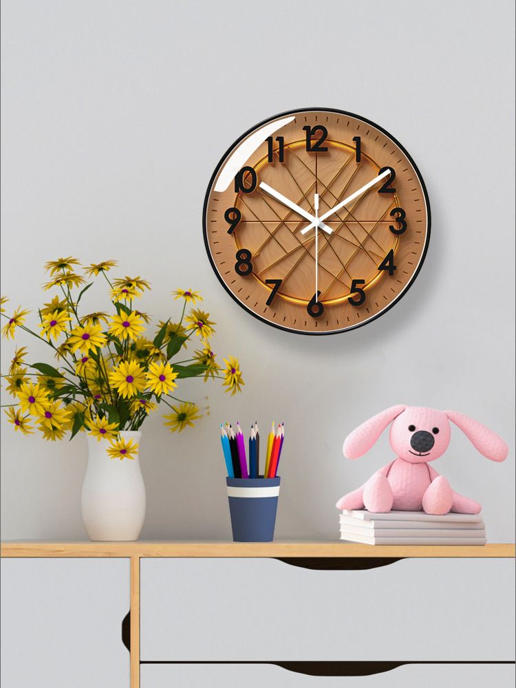 Yipula 7245 Light Luxury For Living Room Home Use Fashionable Modern Simple Creative Wall-Mounted Ultra-Quiet Sweep_voghion.com