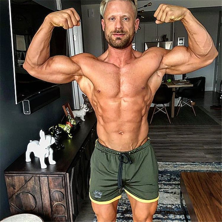 Men's Quick-Dry Workout Shorts - Lightweight Mesh Gym Running Basketball Shorts With Elastic Waistband | 3-Inch Inseam | 14 Color Options (M-5XL)_voghion.com