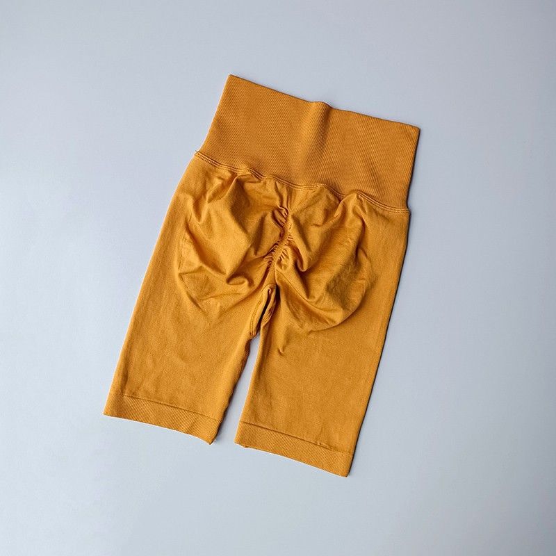 Vêtements pour femmes Shorts de fitness pour femmes, course à pied, cyclisme, pantalons mi-longs, taille haute, pour le yoga_voghion.com
