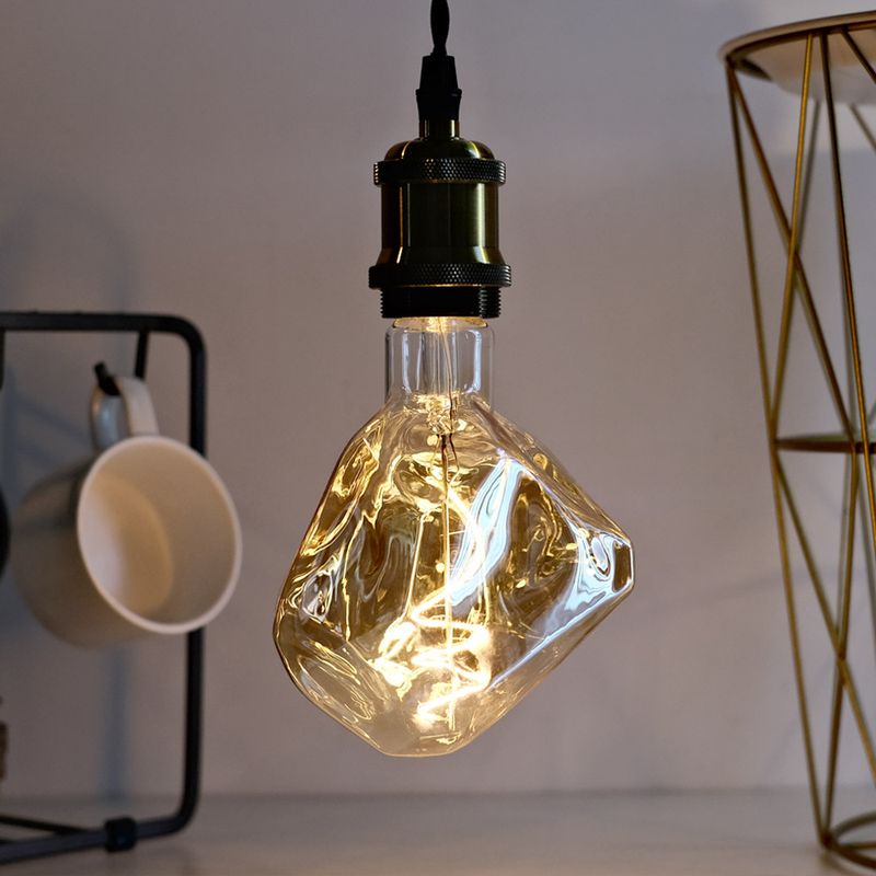 Ampoule LED Edison TIANFAN Big Stone G125 4W Dimmable 220-240V E27 2000Kelvin Super Warm - Ampoule décorative spéciale_voghion.com