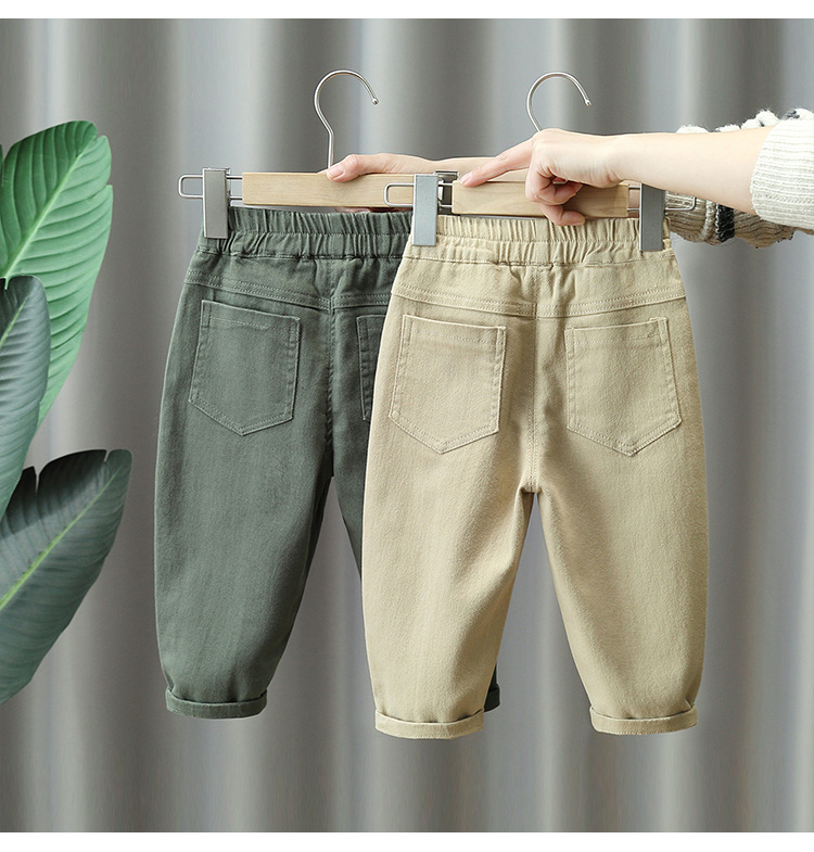 Children's Casual Pants Boy's Pants Spring And Autumn Baby Overalls Spring Style Pants Trend_voghion.com